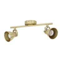 SPOTURI, Black Friday - Spot pe bară SERAS GU10 2X3W IP20 900171, LED-Zone.ro