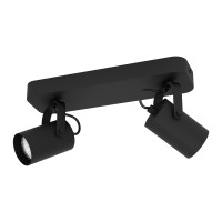 SPOTURI, Black Friday - Spot pe bară SOREGO GU10 2X3W IP20 900332, LED-Zone.ro