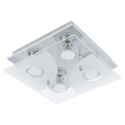 Plafonieră CABI GU10-LED 4X2.8W IP20 75216