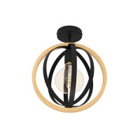 PLAFONIERE, Black Friday - Plafonieră vintage BASILDON 43736, LED-Zone.ro