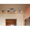 Spot pe bară DAVIDA 1 GU10 4X4.6W IP20 30835