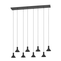 LUSTRE, Black Friday - Lustră MORESCANA E27 8X40W IP20 1600mm 31942, LED-Zone.ro