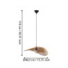 Pendul SIRUELA E27 42W IP20 560mm 31991