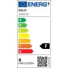 Bec LED E27 8W 2100K 110112