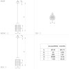 Pendul MILLIGAN E27 IP20 43649