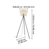 Lampadar vintage HYKEHAM 43855
