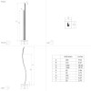 Lampadar LED LEJIAS 99805