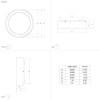 Plafonieră LED MARGHERA 2 390049