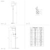 Lampadar E27 LED 40W 3.5W FOLIGNO 390068