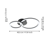 Plafonieră PARRAPOS-Z LED 15W IP20 900322