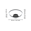 Plafonieră PARRAPOS-Z LED 12W IP20 900323