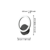 Aplică PARRAPOS-Z LED 12W IP20 900324