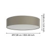 Plafonieră ROMAO-Z LED 35W IP20 900441