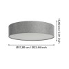 Plafonieră ROMAO-Z LED 35W IP20 900442