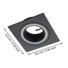 Ramă spot încastrat CAROSSO GU10 35W IP20 900451