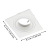 Ramă spot încastrat CAROSSO GU10 35W IP20 900454