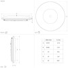 Plafonieră NIEVES 1 LED 19.5W 900499