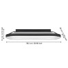 Plafonieră CODRIALES LED 27W 900631