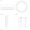 Plafonieră CAPASSO LED 14.6W IP20 900149