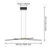 Lustră PANAGRIA LED 2X13W IP20 900489