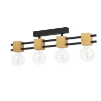 NATURAL BALANCE, Black Friday - Plafonieră LEVANTARA 4XE27 390189, LED-Zone.ro