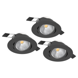 Set 3 spoturi încastrate SALICETO LED 3X6W IP20 900747
