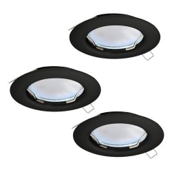 Set 3 spoturi încastrate PENETO GU10 3X2.8W IP20 900754