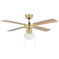 Ventilator plafon cu lumină FORTALEZA E27 60W IP20 35123