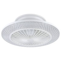 VENTILATOARE, Black Friday - Ventilator plafon cu lumină MALINSKA LED 3X12.6W 35145, LED-Zone.ro