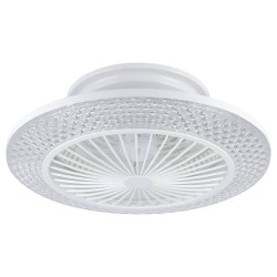 Ventilator plafon cu lumină MALINSKA LED 3X12.6W 35145