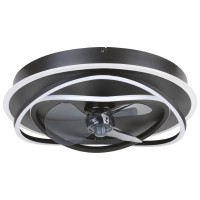 VENTILATOARE, Black Friday - Ventilator plafon cu lumină NAMORI 35146, LED-Zone.ro