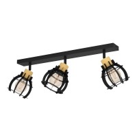 SPOTURI, Black Friday - Plafonieră STILLINGTON 1 3XE27 IP20 43928, LED-Zone.ro