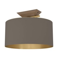 FABRIC HARMONY, Black Friday - Plafonieră SANTANDRIA E27 40W 390335, LED-Zone.ro