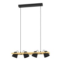 ILUMINAT INTELIGENT, Black Friday - Lustră HORNWOOD-Z LED 4X3.7W IP20 900883, LED-Zone.ro