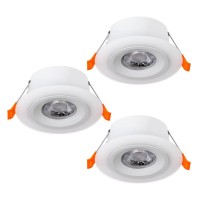 SPOTURI, Black Friday - Set 3 spoturi încastrate CALONGE LED 3X4.8W IP20 900913, LED-Zone.ro