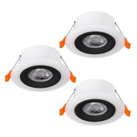 SPOTURI, Black Friday - Set 3 spoturi încastrate CALONGE LED 3X4.8W IP20 900915, LED-Zone.ro