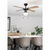 Ventilator plafon cu lumină FORTALEZA E27 60W IP20 35122