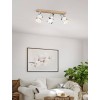 Aplică / Plafonieră KILBURN 3XE27 IP20 43923