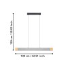Pendul VALLELADO LED 18W;4.2W 3000K IP20 390386