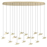 LUSTRE, Black Friday - Lustră PARATEBUENO 2 LED 17X3W 3000K IP20 390399, LED-Zone.ro