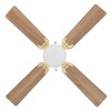 Ventilator plafon cu lumină FORTALEZA E27 60W IP20 35123