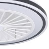 Ventilator plafon cu lumină ALMERIA LED 3X8.5W 35182