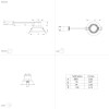 Set 3 spoturi încastrate SALICETO LED 3X6W IP20 900745