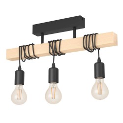 Plafonieră TOWNSHEND E27 3X60W 43511