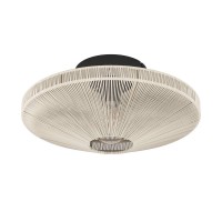 PLAFONIERE, Black Friday - Plafonieră MIDSUMER E27 1X40W IP20 Ø380mm 43998, LED-Zone.ro