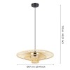 Pendul LYDNEY E27 40W IP20 Ø570mm 44012