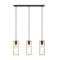 LUSTRE, Black Friday - Lustră LITTLETON E27 3X40W IP20 710mm 44052, LED-Zone.ro