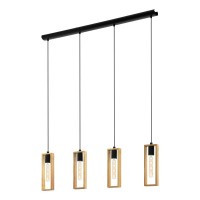 LUSTRE, Black Friday - Lustră LITTLETON E27 4X40W IP20 1160mm 44053, LED-Zone.ro