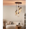 Lustră LITTLETON E27 6X40W IP20 Ø500mm 44054