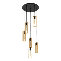Lustră LITTLETON E27 6X40W IP20 Ø500mm 44054